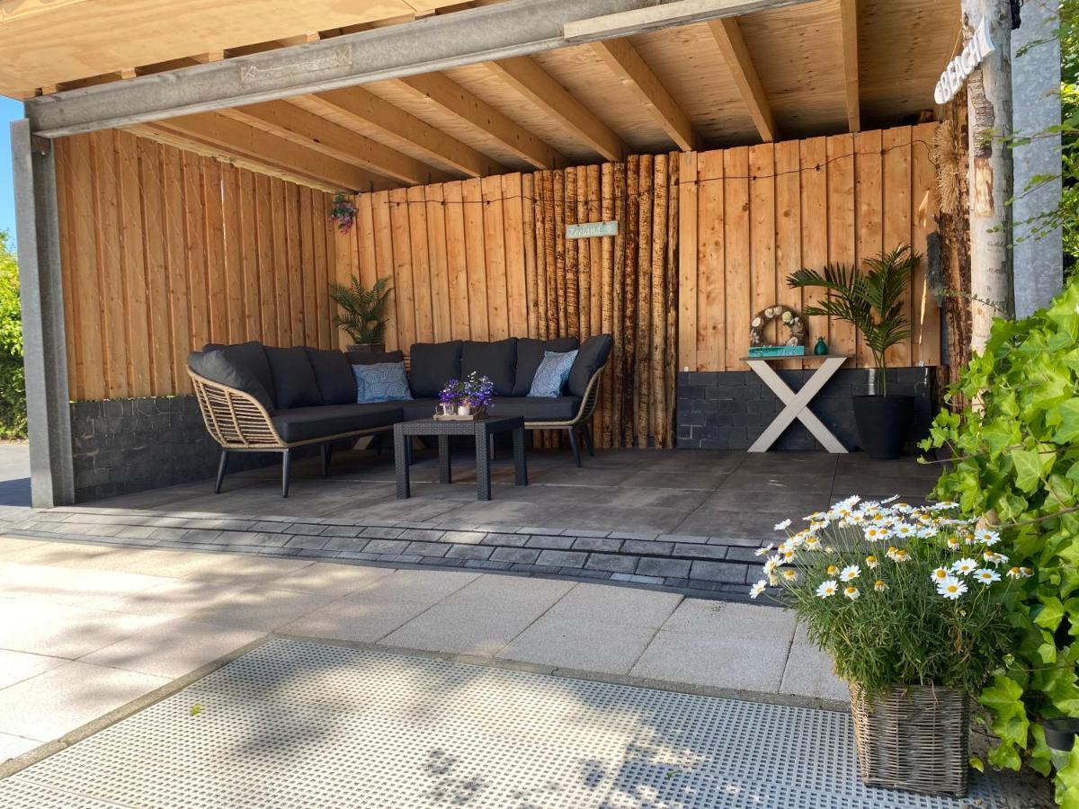Bungalow Scheldezicht In Zeeland Dicht Bij Zee Scherpenisse Exterior foto